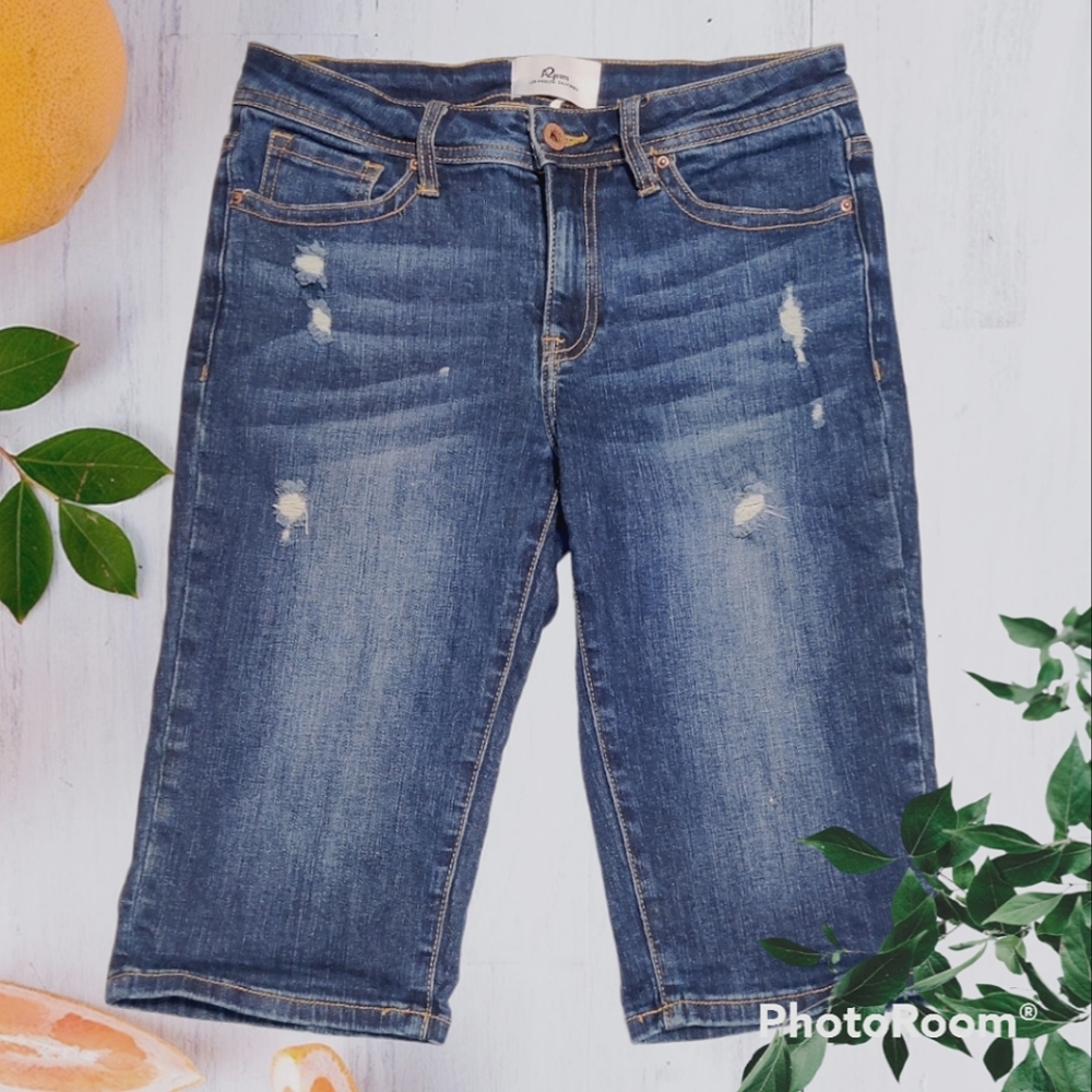 A2 jean shorts